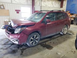 Carros salvage sin ofertas aún a la venta en subasta: 2018 Subaru Forester 2.5I Limited