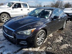 Salvage cars for sale at Hillsborough, NJ auction: 2014 Infiniti Q50 Base