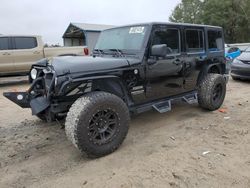 Salvage cars for sale from Copart Midway, FL: 2017 Jeep Wrangler Unlimited Sport