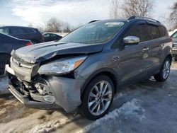 Salvage cars for sale from Copart Ontario Auction, ON: 2014 Ford Escape SE