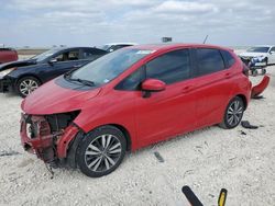 Salvage cars for sale from Copart Taylor, TX: 2016 Honda FIT EX