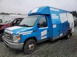 Salvage trucks for sale at Graham, WA auction: 2015 Ford Econoline E450 Super Duty Cutaway Van