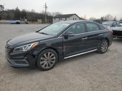 Salvage cars for sale at York Haven, PA auction: 2017 Hyundai Sonata Sport