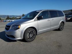 Salvage cars for sale at San Martin, CA auction: 2015 Dodge Grand Caravan SE