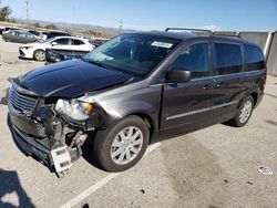 Salvage cars for sale at Van Nuys, CA auction: 2016 Chrysler Town & Country Touring