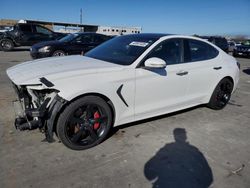 Salvage cars for sale at Grand Prairie, TX auction: 2021 Genesis G70 Prestige