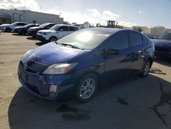 Salvage cars for sale from Copart Martinez, CA: 2011 Toyota Prius