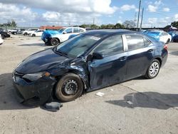 Salvage cars for sale at Homestead, FL auction: 2019 Toyota Corolla L