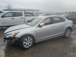 Salvage cars for sale at San Martin, CA auction: 2010 Honda Accord EXL