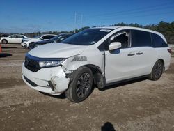 Salvage cars for sale at Greenwell Springs, LA auction: 2022 Honda Odyssey EXL