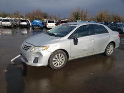 Salvage cars for sale at Woodburn, OR auction: 2013 Toyota Corolla Base