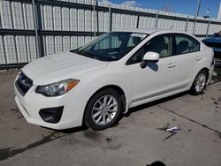 Salvage cars for sale at Littleton, CO auction: 2012 Subaru Impreza Premium