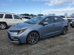 Salvage cars for sale at Sacramento, CA auction: 2020 Toyota Corolla XSE