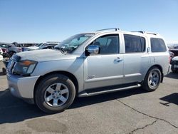 Salvage cars for sale at North Las Vegas, NV auction: 2005 Nissan Armada SE