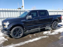 Salvage cars for sale at Littleton, CO auction: 2015 Ford F150 Supercrew