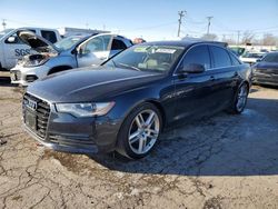 Salvage cars for sale at Chicago Heights, IL auction: 2015 Audi A6 Premium Plus