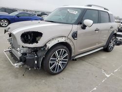 Salvage cars for sale at Grand Prairie, TX auction: 2022 Mini Cooper S Countryman