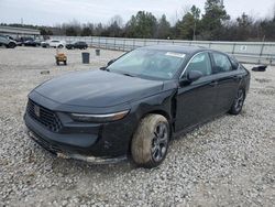 Honda salvage cars for sale: 2024 Honda Accord Hybrid EXL