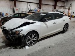 Salvage cars for sale at Oklahoma City, OK auction: 2017 Nissan Maxima 3.5S