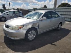 Salvage cars for sale from Copart Miami, FL: 2004 Toyota Camry LE