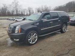 Salvage cars for sale at Ellwood City, PA auction: 2008 Cadillac Escalade ESV