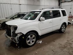 Salvage cars for sale at Franklin, WI auction: 2013 Honda Pilot EXL