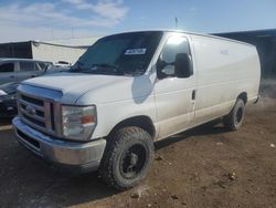 Salvage cars for sale at Brighton, CO auction: 2012 Ford Econoline E350 Super Duty Van