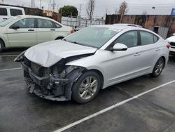 Salvage cars for sale at Wilmington, CA auction: 2018 Hyundai Elantra SEL