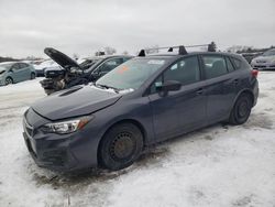 Salvage cars for sale at West Warren, MA auction: 2018 Subaru Impreza