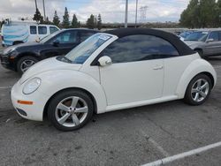 Volkswagen salvage cars for sale: 2007 Volkswagen New Beetle Triple White