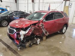 Salvage vehicles for parts for sale at auction: 2018 Chevrolet Equinox LT