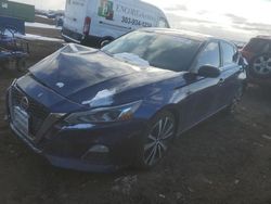 Nissan salvage cars for sale: 2020 Nissan Altima SR