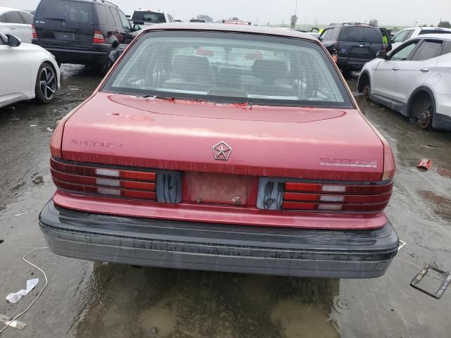 1992 Plymouth Sundance America