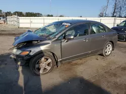 Salvage cars for sale at Dunn, NC auction: 2008 Honda Civic EX