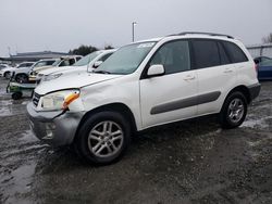 Salvage cars for sale at Sacramento, CA auction: 2001 Toyota Rav4