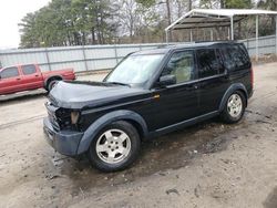 Salvage cars for sale from Copart Austell, GA: 2006 Land Rover LR3