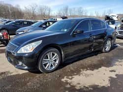 Salvage cars for sale at Marlboro, NY auction: 2011 Infiniti G25