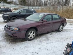 Salvage cars for sale at Davison, MI auction: 2003 Chevrolet Impala LS