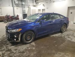 Salvage cars for sale at Elmsdale, NS auction: 2016 Ford Fusion SE