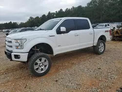 Salvage trucks for sale at Eight Mile, AL auction: 2015 Ford F150 Supercrew