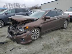 Salvage cars for sale at Spartanburg, SC auction: 2013 Honda Accord EXL