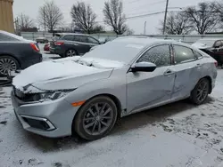 Salvage cars for sale at Moraine, OH auction: 2021 Honda Civic EX