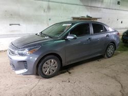 Salvage cars for sale at Portland, MI auction: 2019 KIA Rio S