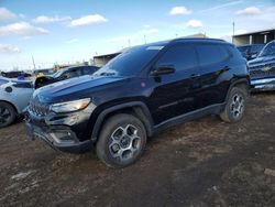 Salvage cars for sale at Brighton, CO auction: 2022 Jeep Compass Trailhawk