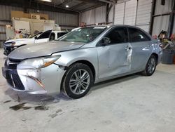 Salvage cars for sale at Rogersville, MO auction: 2015 Toyota Camry LE