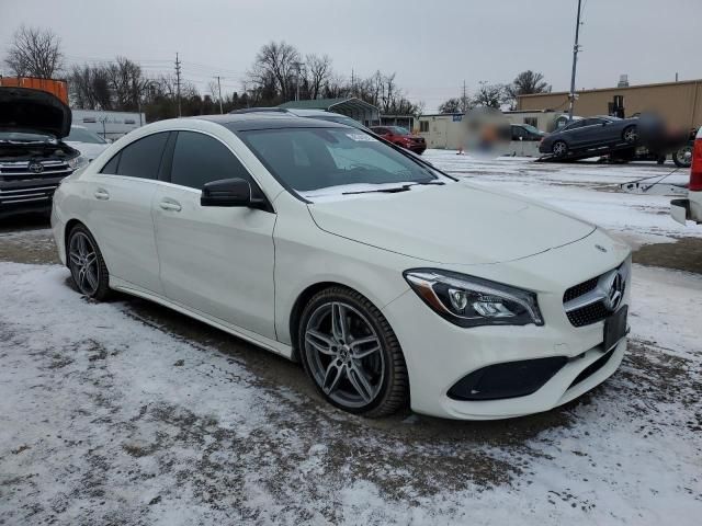 2018 Mercedes-Benz CLA 250 4matic