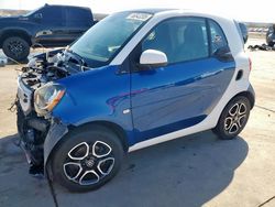 Salvage cars for sale at Grand Prairie, TX auction: 2016 Smart Fortwo