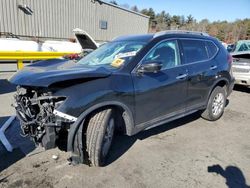 Salvage cars for sale at Exeter, RI auction: 2017 Nissan Rogue SV