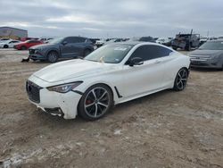 Salvage cars for sale at Amarillo, TX auction: 2021 Infiniti Q60 RED Sport 400