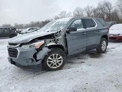 Chevrolet salvage cars for sale: 2019 Chevrolet Traverse LS